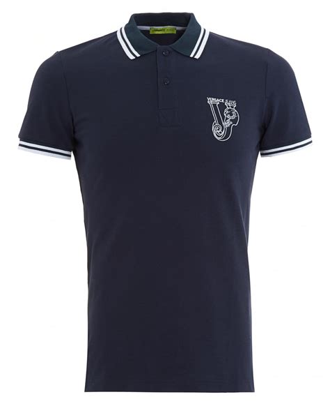 versace jeans polo shirts|Versace polo shirt price.